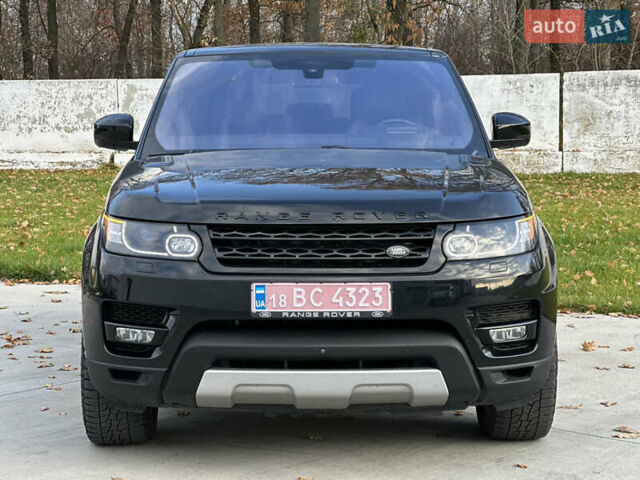 Черный Ленд Ровер Рендж Ровер Спорт, объемом двигателя 2.99 л и пробегом 156 тыс. км за 26000 $, фото 2 на Automoto.ua