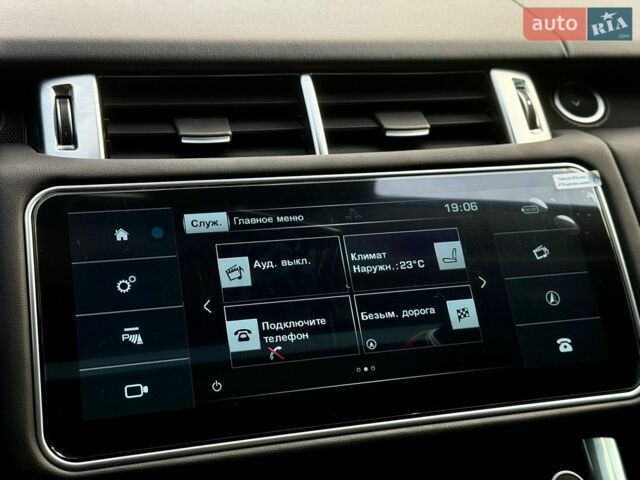 Чорний Ленд Ровер Range Rover Sport, об'ємом двигуна 3 л та пробігом 196 тис. км за 29990 $, фото 18 на Automoto.ua
