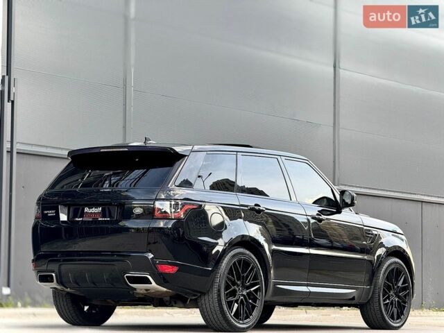 Чорний Ленд Ровер Range Rover Sport, об'ємом двигуна 3 л та пробігом 196 тис. км за 29990 $, фото 10 на Automoto.ua