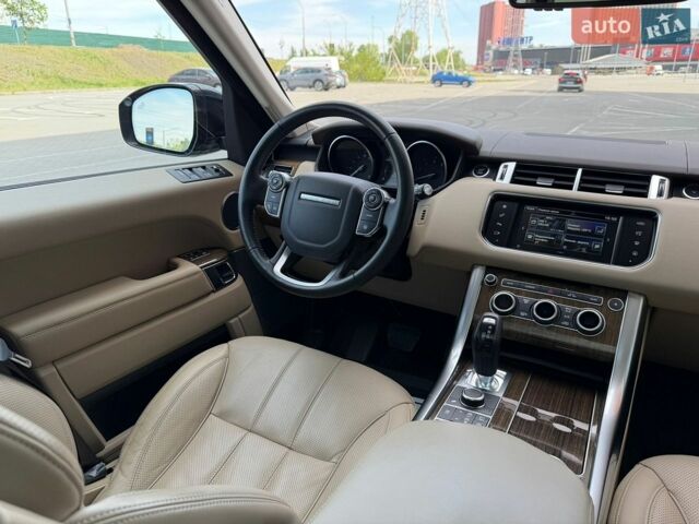 Чорний Ленд Ровер Range Rover Sport, об'ємом двигуна 3 л та пробігом 125 тис. км за 22500 $, фото 12 на Automoto.ua