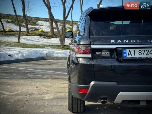 Чорний Ленд Ровер Range Rover Sport, об'ємом двигуна 3 л та пробігом 94 тис. км за 29300 $, фото 22 на Automoto.ua