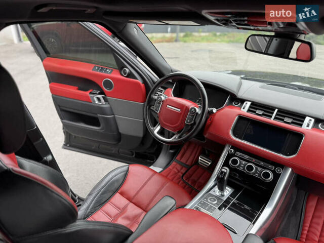 Чорний Ленд Ровер Range Rover Sport, об'ємом двигуна 5 л та пробігом 143 тис. км за 31900 $, фото 63 на Automoto.ua