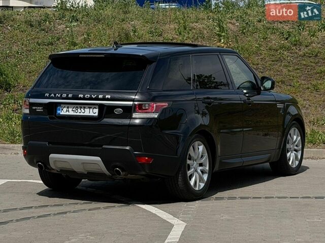 Чорний Ленд Ровер Range Rover Sport, об'ємом двигуна 3 л та пробігом 125 тис. км за 22500 $, фото 6 на Automoto.ua