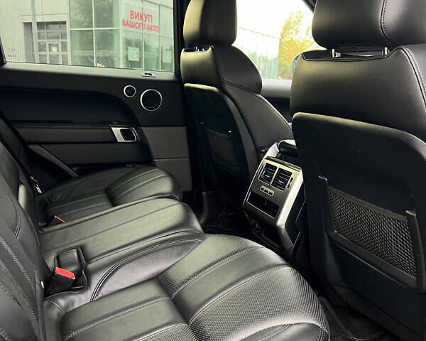 Чорний Ленд Ровер Range Rover Sport, об'ємом двигуна 2.99 л та пробігом 200 тис. км за 24899 $, фото 9 на Automoto.ua