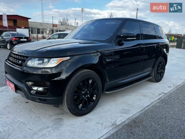 Черный Ленд Ровер Рендж Ровер Спорт, объемом двигателя 2.99 л и пробегом 201 тыс. км за 26900 $, фото 4 на Automoto.ua