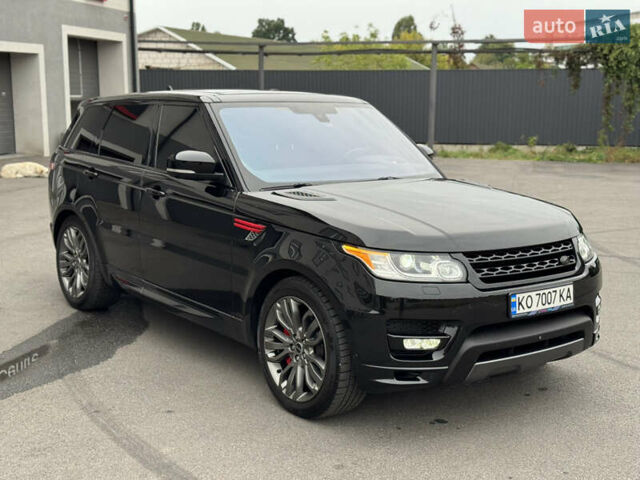 Чорний Ленд Ровер Range Rover Sport, об'ємом двигуна 5 л та пробігом 143 тис. км за 31900 $, фото 17 на Automoto.ua
