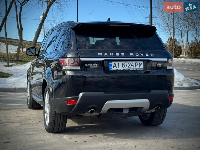 Чорний Ленд Ровер Range Rover Sport, об'ємом двигуна 3 л та пробігом 94 тис. км за 29300 $, фото 10 на Automoto.ua