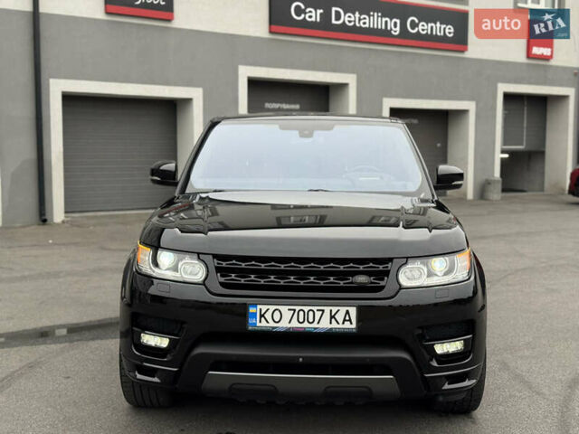 Чорний Ленд Ровер Range Rover Sport, об'ємом двигуна 5 л та пробігом 143 тис. км за 31900 $, фото 14 на Automoto.ua