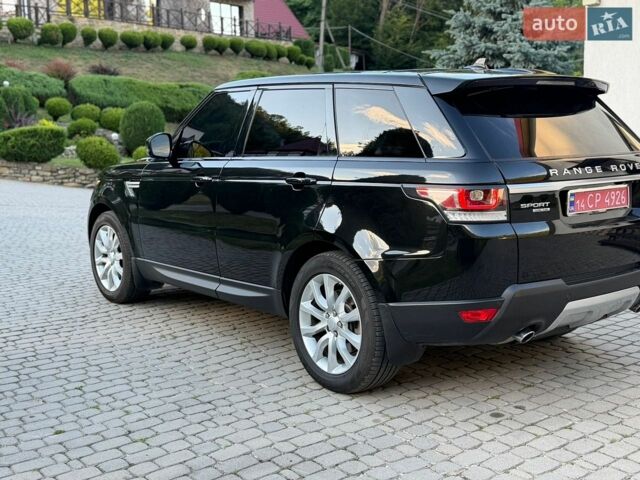 Чорний Ленд Ровер Range Rover Sport, об'ємом двигуна 3 л та пробігом 167 тис. км за 26500 $, фото 5 на Automoto.ua
