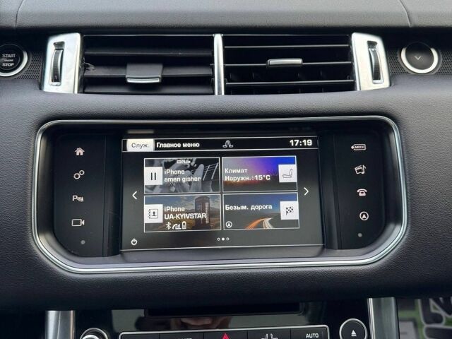 Чорний Ленд Ровер Range Rover Sport, об'ємом двигуна 2.99 л та пробігом 208 тис. км за 21999 $, фото 11 на Automoto.ua