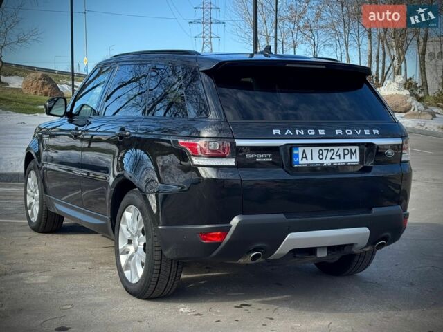 Чорний Ленд Ровер Range Rover Sport, об'ємом двигуна 3 л та пробігом 94 тис. км за 29300 $, фото 9 на Automoto.ua