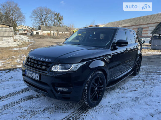 Чорний Ленд Ровер Range Rover Sport, об'ємом двигуна 3 л та пробігом 137 тис. км за 39000 $, фото 16 на Automoto.ua