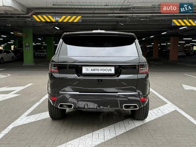 Черный Ленд Ровер Рендж Ровер Спорт, объемом двигателя 3 л и пробегом 159 тыс. км за 30990 $, фото 4 на Automoto.ua