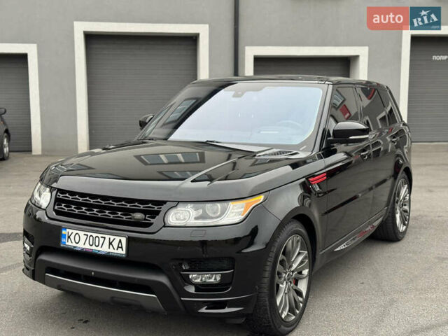 Чорний Ленд Ровер Range Rover Sport, об'ємом двигуна 5 л та пробігом 143 тис. км за 31900 $, фото 5 на Automoto.ua