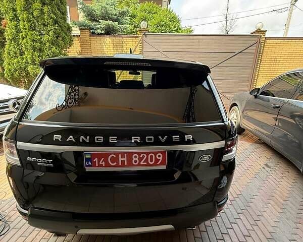 Черный Ленд Ровер Рендж Ровер Спорт, объемом двигателя 2.99 л и пробегом 78 тыс. км за 29500 $, фото 3 на Automoto.ua