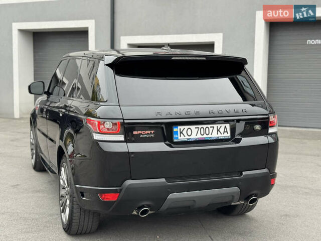 Чорний Ленд Ровер Range Rover Sport, об'ємом двигуна 5 л та пробігом 143 тис. км за 31900 $, фото 27 на Automoto.ua