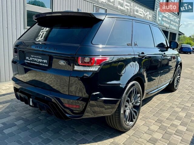 Чорний Ленд Ровер Range Rover Sport, об'ємом двигуна 2.99 л та пробігом 125 тис. км за 30900 $, фото 8 на Automoto.ua
