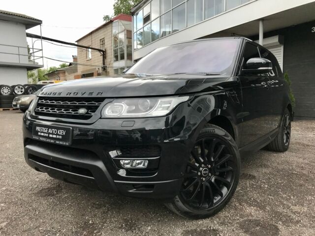 Чорний Ленд Ровер Range Rover Sport, об'ємом двигуна 3 л та пробігом 62 тис. км за 58000 $, фото 12 на Automoto.ua