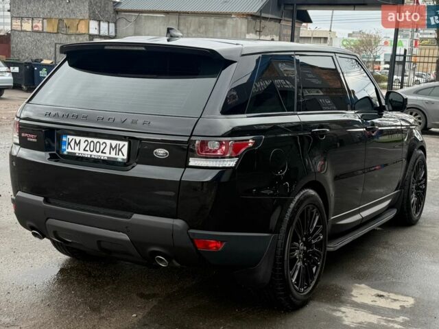 Чорний Ленд Ровер Range Rover Sport, об'ємом двигуна 2.99 л та пробігом 148 тис. км за 34800 $, фото 3 на Automoto.ua