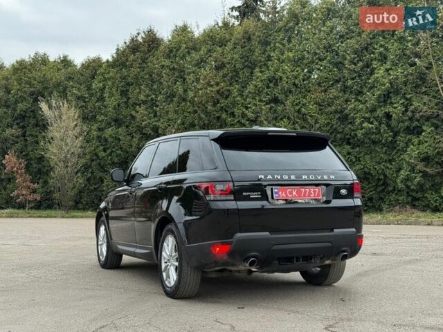Черный Ленд Ровер Рендж Ровер Спорт, объемом двигателя 3 л и пробегом 190 тыс. км за 31000 $, фото 13 на Automoto.ua