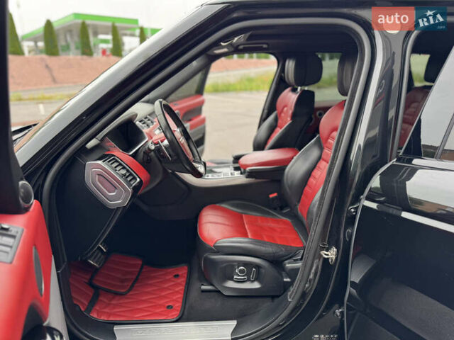 Чорний Ленд Ровер Range Rover Sport, об'ємом двигуна 5 л та пробігом 143 тис. км за 31900 $, фото 94 на Automoto.ua