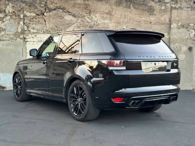 Чорний Ленд Ровер Range Rover Sport, об'ємом двигуна 5 л та пробігом 93 тис. км за 7195 $, фото 4 на Automoto.ua
