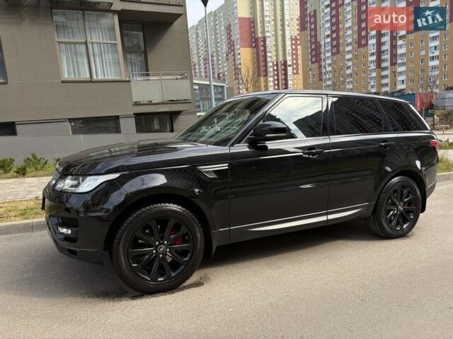 Чорний Ленд Ровер Range Rover Sport, об'ємом двигуна 3 л та пробігом 121 тис. км за 29300 $, фото 13 на Automoto.ua