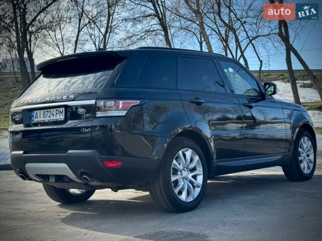 Чорний Ленд Ровер Range Rover Sport, об'ємом двигуна 3 л та пробігом 94 тис. км за 29300 $, фото 16 на Automoto.ua