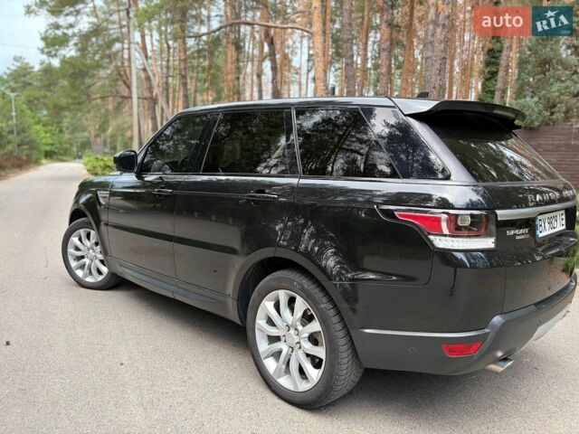 Чорний Ленд Ровер Range Rover Sport, об'ємом двигуна 3 л та пробігом 230 тис. км за 16999 $, фото 3 на Automoto.ua