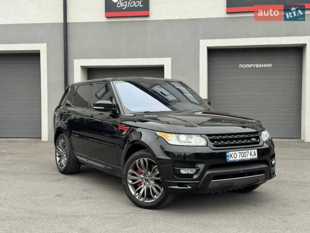 Чорний Ленд Ровер Range Rover Sport, об'ємом двигуна 5 л та пробігом 143 тис. км за 31900 $, фото 58 на Automoto.ua