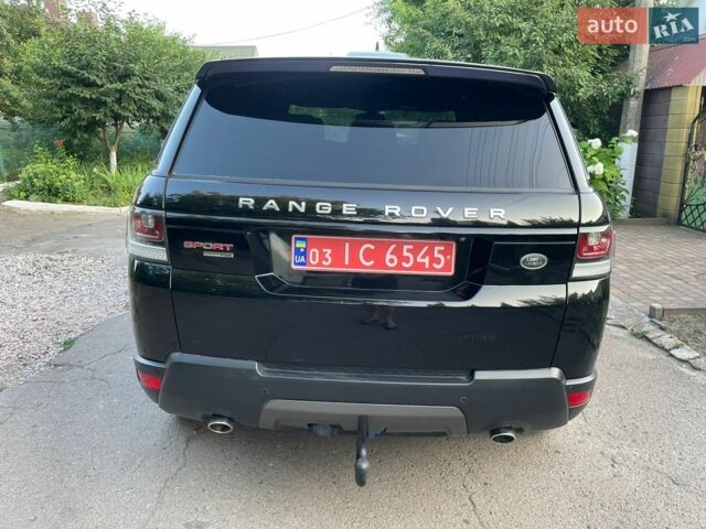 Чорний Ленд Ровер Range Rover Sport, об'ємом двигуна 3 л та пробігом 240 тис. км за 22999 $, фото 7 на Automoto.ua