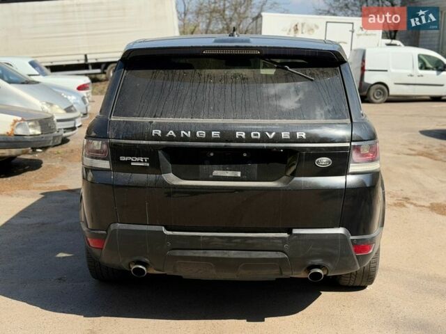 Чорний Ленд Ровер Range Rover Sport, об'ємом двигуна 3 л та пробігом 160 тис. км за 15500 $, фото 5 на Automoto.ua