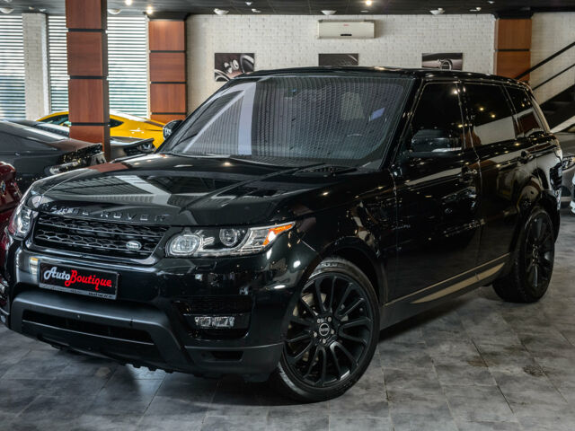 Чорний Ленд Ровер Range Rover Sport, об'ємом двигуна 3 л та пробігом 55 тис. км за 61000 $, фото 2 на Automoto.ua