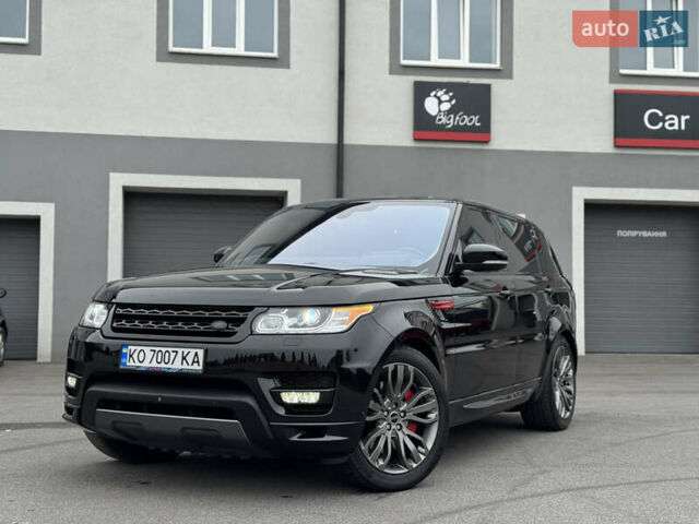 Чорний Ленд Ровер Range Rover Sport, об'ємом двигуна 5 л та пробігом 143 тис. км за 31900 $, фото 9 на Automoto.ua