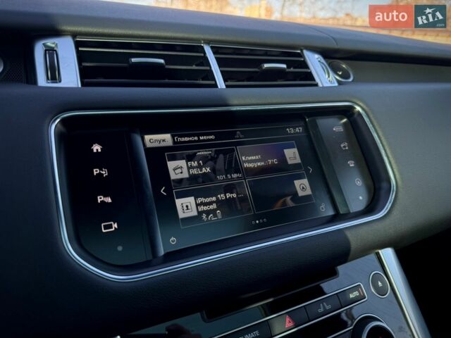 Чорний Ленд Ровер Range Rover Sport, об'ємом двигуна 3 л та пробігом 94 тис. км за 29300 $, фото 52 на Automoto.ua