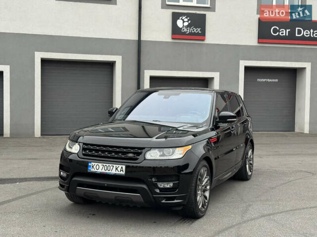 Чорний Ленд Ровер Range Rover Sport, об'ємом двигуна 5 л та пробігом 143 тис. км за 31900 $, фото 7 на Automoto.ua