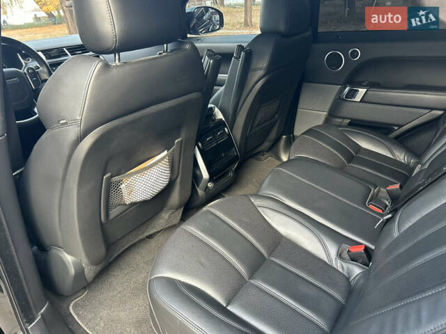 Чорний Ленд Ровер Range Rover Sport, об'ємом двигуна 2.99 л та пробігом 150 тис. км за 27500 $, фото 22 на Automoto.ua