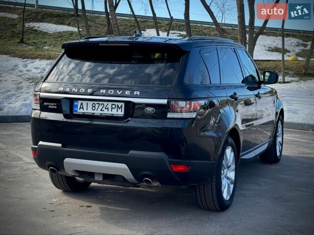 Чорний Ленд Ровер Range Rover Sport, об'ємом двигуна 3 л та пробігом 94 тис. км за 29300 $, фото 14 на Automoto.ua