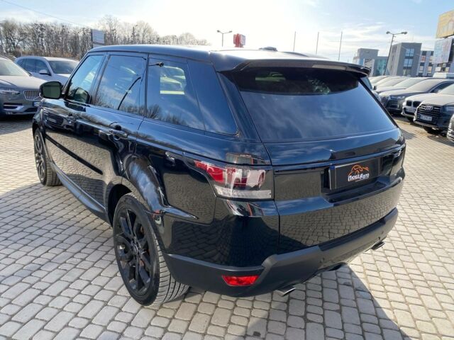 Чорний Ленд Ровер Range Rover Sport, об'ємом двигуна 5 л та пробігом 152 тис. км за 24900 $, фото 4 на Automoto.ua