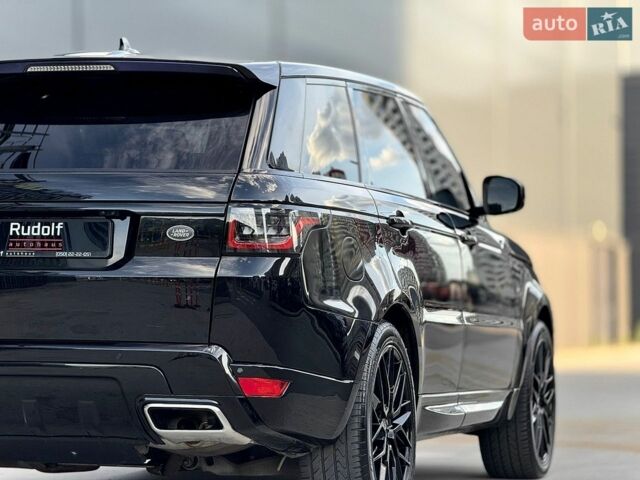 Чорний Ленд Ровер Range Rover Sport, об'ємом двигуна 3 л та пробігом 196 тис. км за 29990 $, фото 11 на Automoto.ua