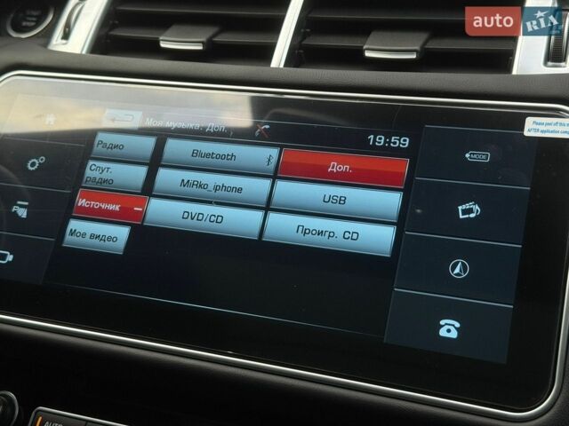 Чорний Ленд Ровер Range Rover Sport, об'ємом двигуна 3 л та пробігом 196 тис. км за 29990 $, фото 94 на Automoto.ua