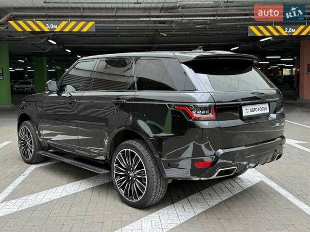 Черный Ленд Ровер Рендж Ровер Спорт, объемом двигателя 3 л и пробегом 159 тыс. км за 30990 $, фото 3 на Automoto.ua