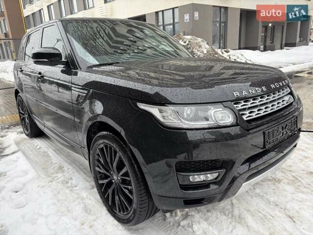 Чорний Ленд Ровер Range Rover Sport, об'ємом двигуна 3 л та пробігом 121 тис. км за 29222 $, фото 14 на Automoto.ua