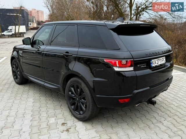 Чорний Ленд Ровер Range Rover Sport, об'ємом двигуна 3 л та пробігом 130 тис. км за 25300 $, фото 10 на Automoto.ua
