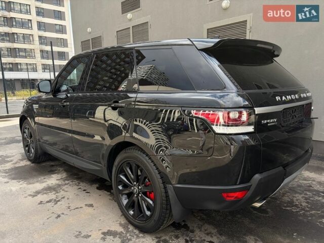 Черный Ленд Ровер Рендж Ровер Спорт, объемом двигателя 3 л и пробегом 123 тыс. км за 29333 $, фото 11 на Automoto.ua