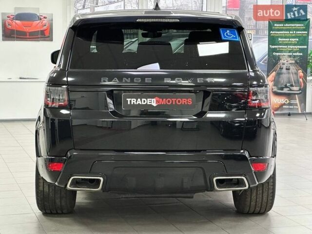 Чорний Ленд Ровер Range Rover Sport, об'ємом двигуна 2.99 л та пробігом 163 тис. км за 28790 $, фото 9 на Automoto.ua