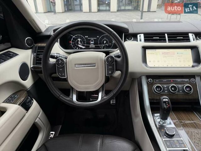 Черный Ленд Ровер Рендж Ровер Спорт, объемом двигателя 2.99 л и пробегом 135 тыс. км за 34900 $, фото 7 на Automoto.ua