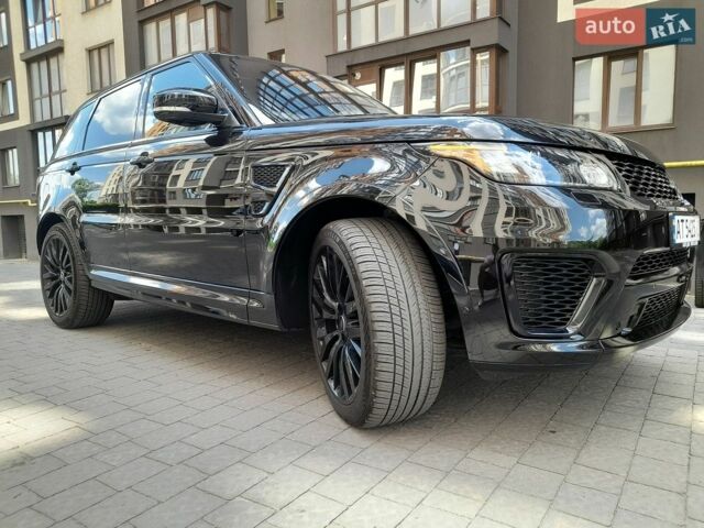 Чорний Ленд Ровер Range Rover Sport, об'ємом двигуна 5 л та пробігом 144 тис. км за 36999 $, фото 10 на Automoto.ua