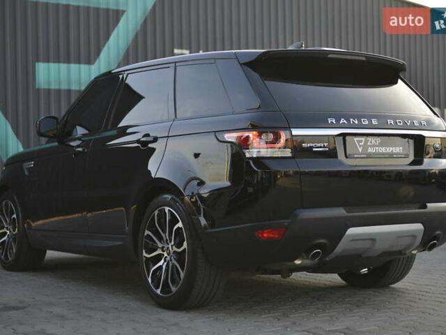 Черный Ленд Ровер Рендж Ровер Спорт, объемом двигателя 2.99 л и пробегом 143 тыс. км за 44000 $, фото 16 на Automoto.ua