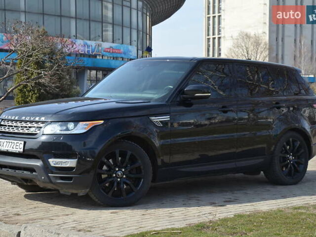 Чорний Ленд Ровер Range Rover Sport, об'ємом двигуна 3 л та пробігом 81 тис. км за 36000 $, фото 6 на Automoto.ua